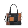 Remonte Fabulous Leopard Black Combi Tote