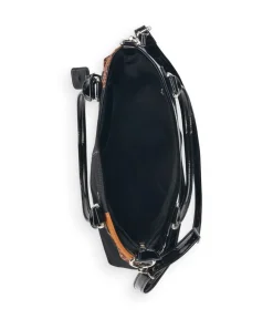 Remonte Fabulous Leopard Black Combi Tote