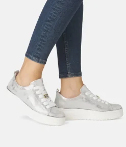 Remonte Fabulous Silver/Platinum Trainers