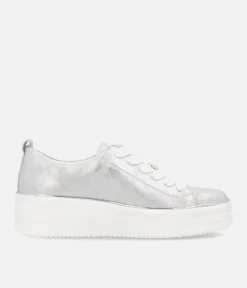 Remonte Fabulous Silver/Platinum Trainers