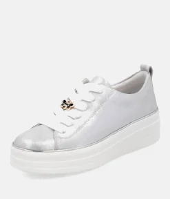 Remonte Fabulous Silver/Platinum Trainers