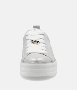 Remonte Fabulous Silver/Platinum Trainers