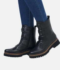 Remonte Fashionable Black Ankle Boots