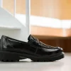 Remonte Fashionable Black Patent Loafers