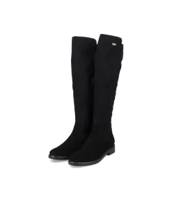 Remonte Fashionable Black Suede Knee High boots