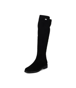 Remonte Fashionable Black Suede Knee High boots