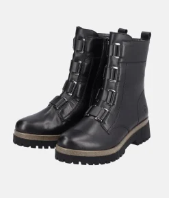 Remonte Fashionable Black Ankle Boots