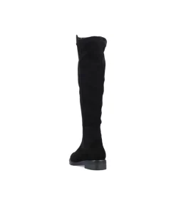 Remonte Fashionable Black Suede Knee High boots