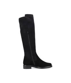 Remonte Fashionable Black Suede Knee High boots