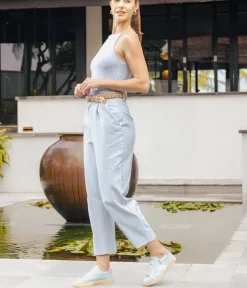 Remonte Fashionable Blue Combi Trainers