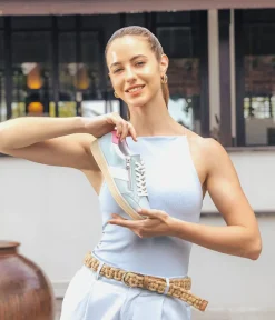 Remonte Fashionable Blue Combi Trainers