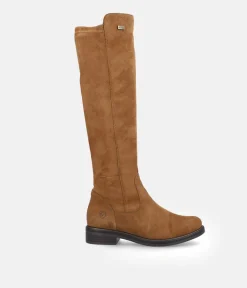 Remonte Fashionable Brown Suede Knee High boots