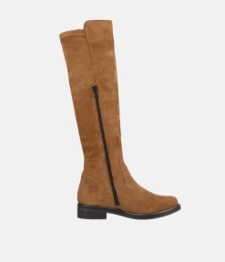 Remonte Fashionable Brown Suede Knee High boots