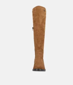 Remonte Fashionable Brown Suede Knee High boots