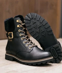 Remonte Fashionable Cosy Black Winter Boots