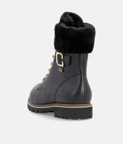 Remonte Fashionable Cosy Black Winter Boots
