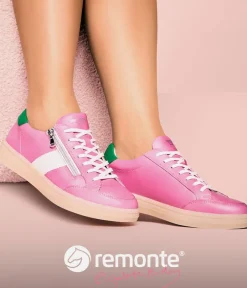 Remonte Fashionable Hot Pink Combi Trainers