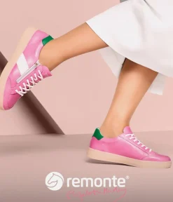 Remonte Fashionable Hot Pink Combi Trainers