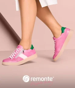 Remonte Fashionable Hot Pink Combi Trainers
