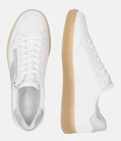 Remonte Fashionable White/Silver Combi Trainers