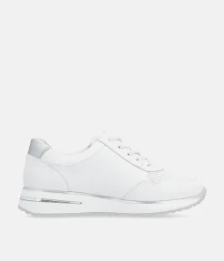 Remonte Fashionable White Combi Wedge Sneaker