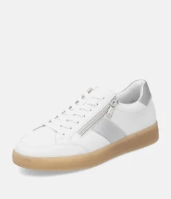 Remonte Fashionable White/Silver Combi Trainers