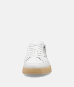 Remonte Fashionable White/Silver Combi Trainers