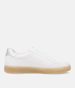 Remonte Fashionable White/Silver Combi Trainers