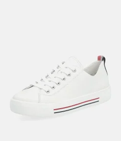 Remonte Fashionable White Lace Up Shoes