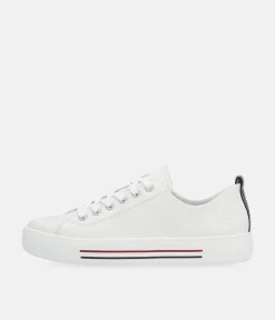 Remonte Fashionable White Lace Up Shoes