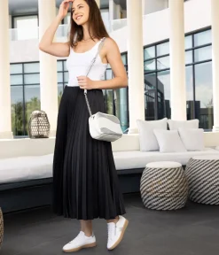 Remonte Fashionable White/Silver Combi Trainers