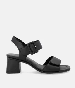 Remonte Glam Black Block Heels