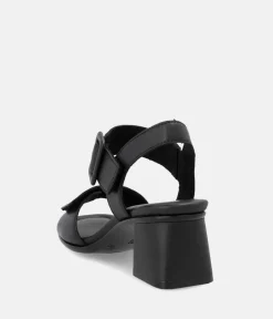 Remonte Glam Black Block Heels