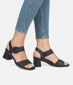 Remonte Glam Black Block Heels