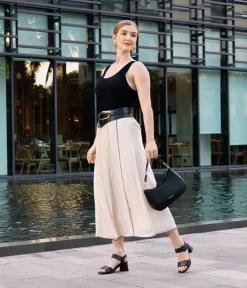 Remonte Glam Black Block Heels