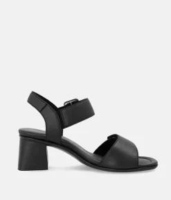 Remonte Glam Black Block Heels