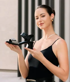 Remonte Glam Monochrome Block Heels