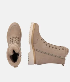 Remonte Gorgeous Beige Ankle Boots