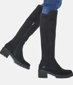 Remonte Gorgeous Black Knee High Boots