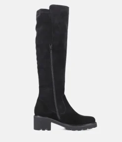 Remonte Gorgeous Black Knee High Boots