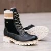 Remonte Gorgeous Black Water Resistant Ankle Boots