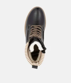 Remonte Gorgeous Black Water Resistant Ankle Boots