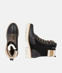 Remonte Gorgeous Black Water Resistant Ankle Boots