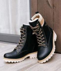 Remonte Gorgeous Black Water Resistant Ankle Boots