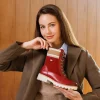 Remonte Gorgeous Red Water Resistant Ankle Boots