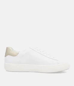 Remonte Pretty White and Metallic Trainers
