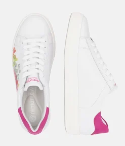Remonte Pretty White and Floral Trainers