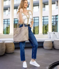 Remonte Pretty White and Metallic Trainers