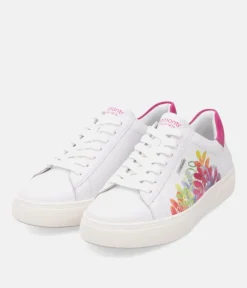 Remonte Pretty White and Floral Trainers
