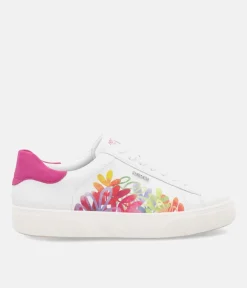 Remonte Pretty White and Floral Trainers